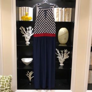 Ashley Stewart Dresses - πRed White & Blue Maxi Dress Ashley Stewart Dresses - πRed White & Blue Maxi Dress